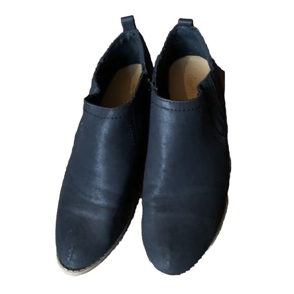 City Classified Ankle Boot Womens Size 7.5 Rex Black Ankle Boot Slip on Booties - Picture 1 of 9